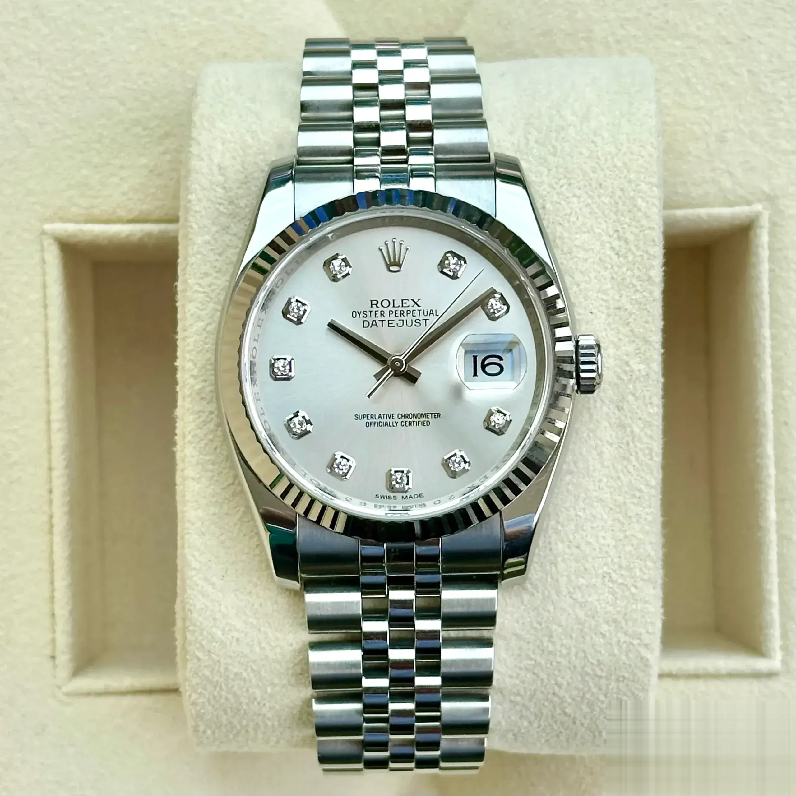 Datejust 126233 rolex copy — side profile