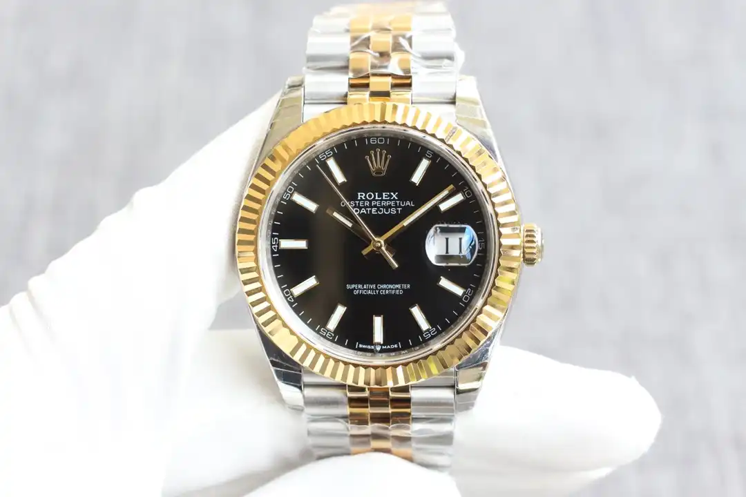 Rolex Datejust 126331 replica 36mm — dial close-up