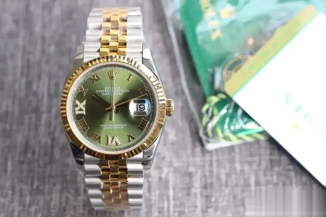 Datejust 126331 rolex replica 41mm — dial close-up