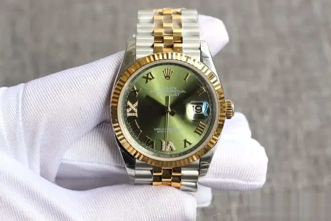 Rolex Datejust 126331 miyota replica 41mm — wrist shot