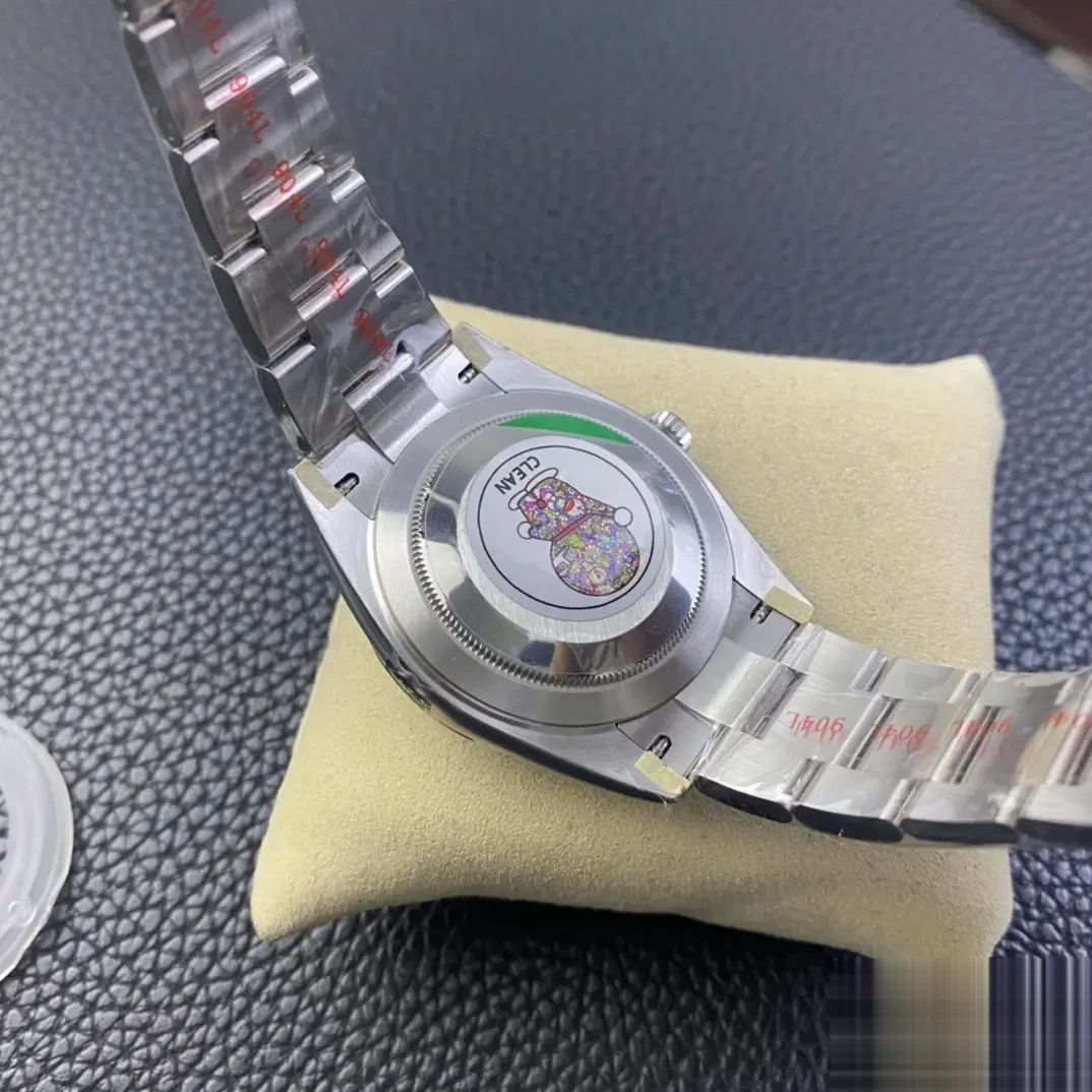 Datejust 126334 japanese automatic replica blue dial — caseback detail