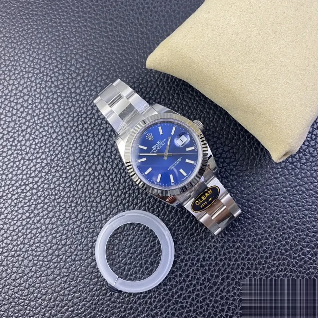 Datejust 126334 rolex copy 41mm — crown and case detail