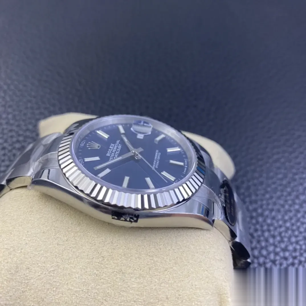 Rolex Datejust 126334 miyota replica — lume shot