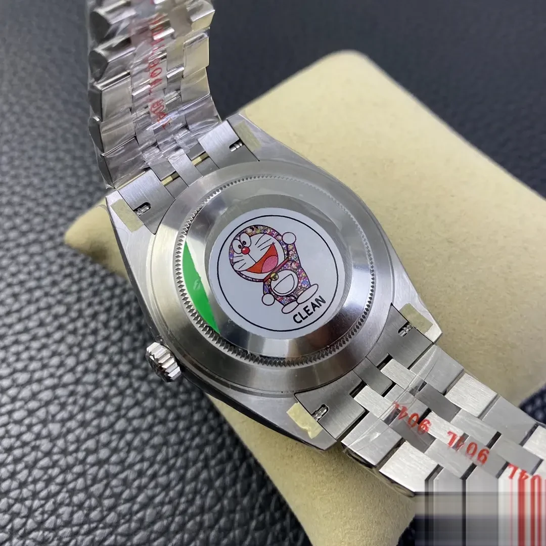 Rolex Datejust 126334 replica 41mm — crown and case detail