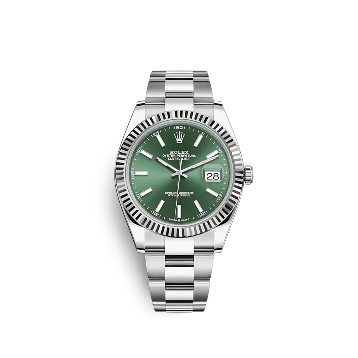 Rolex Datejust 126334 41mm Mint Dial Jubilee Watch