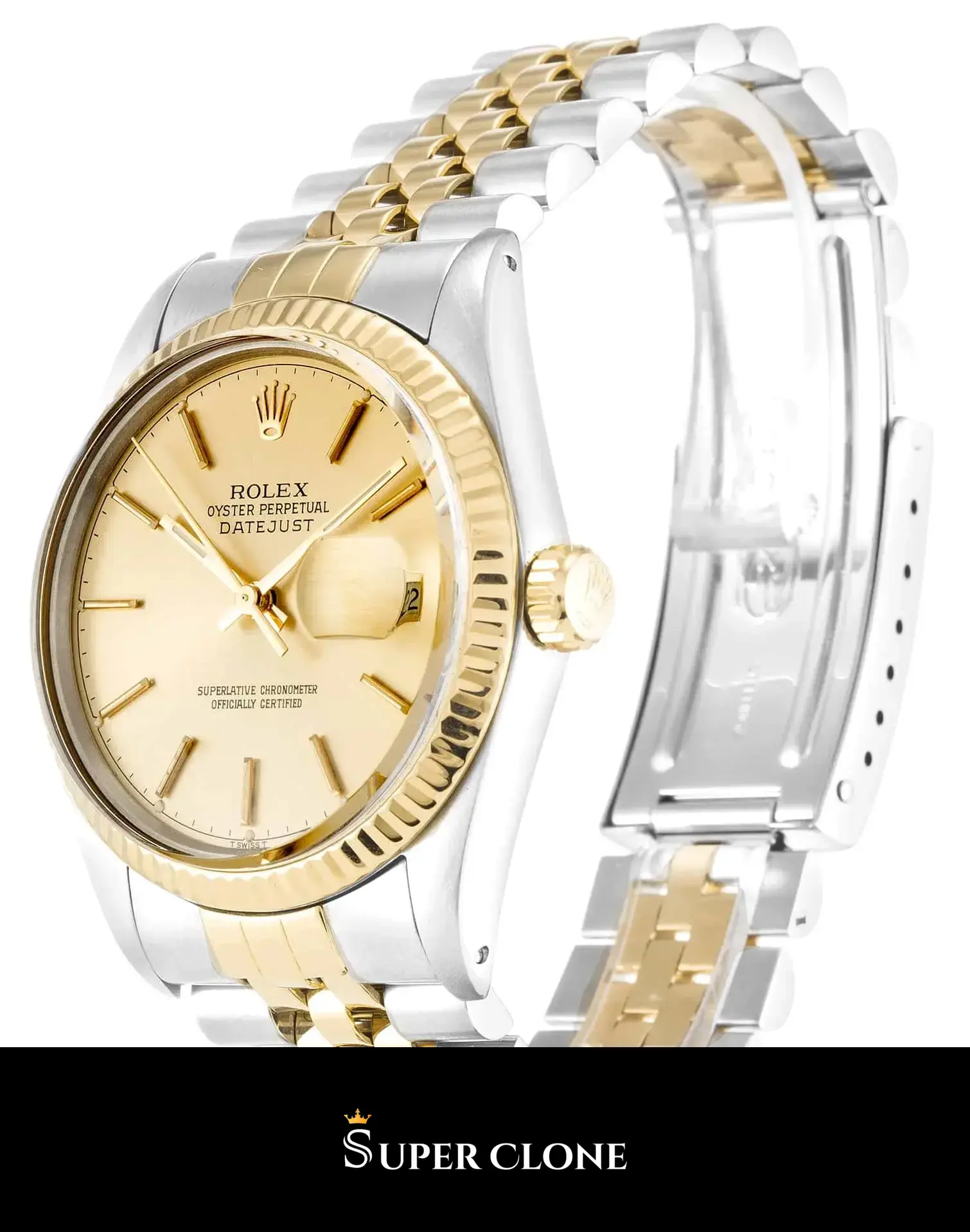 Datejust 16013 rolex replica — side profile