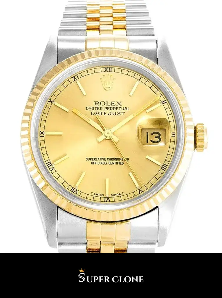 Datejust 16233 rolex copy 36mm — dial close-up