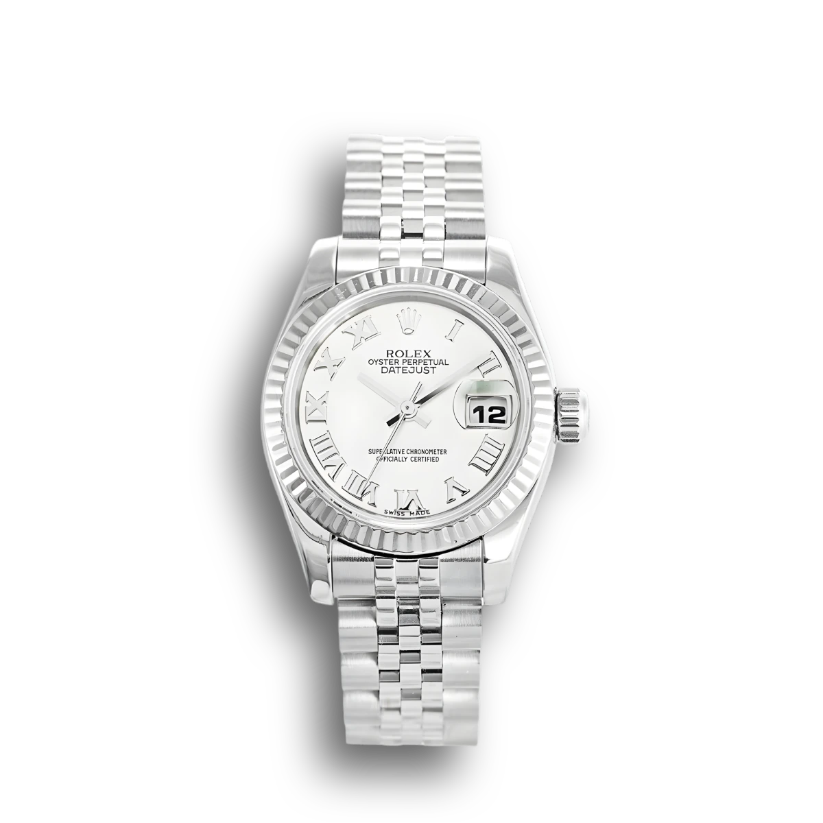 Rolex Datejust 179174 - 26mm White Dial Ladies Watch