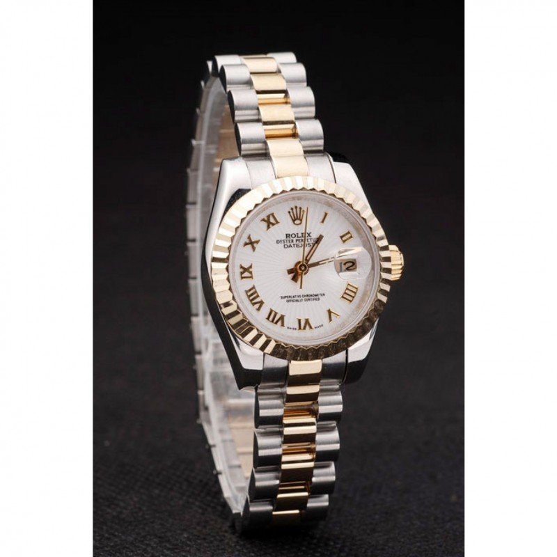 Rolex Lady-Datejust SRL104 copy — side profile