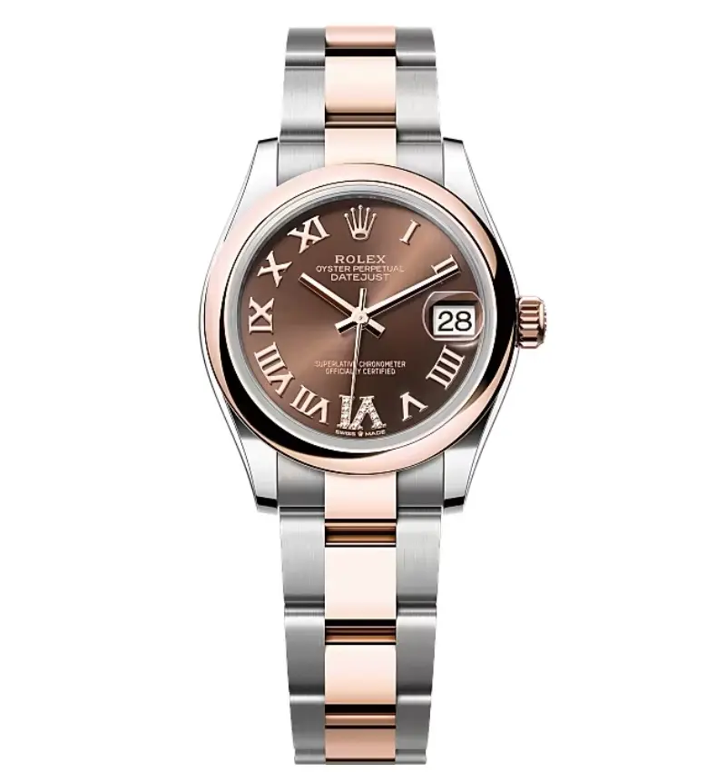 Rolex Datejust 278241 1:1 replica black dial — front view