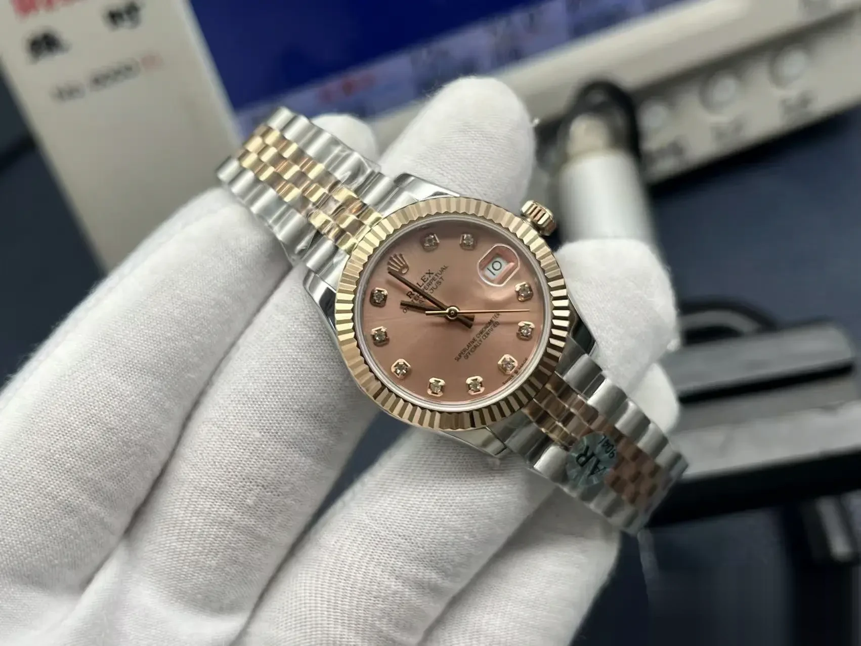 Datejust 278271 rolex copy — bracelet detail