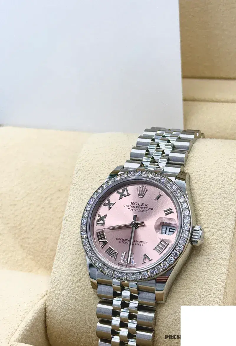 Rolex Datejust 278384RBR rolex clone 31mm — dial close-up