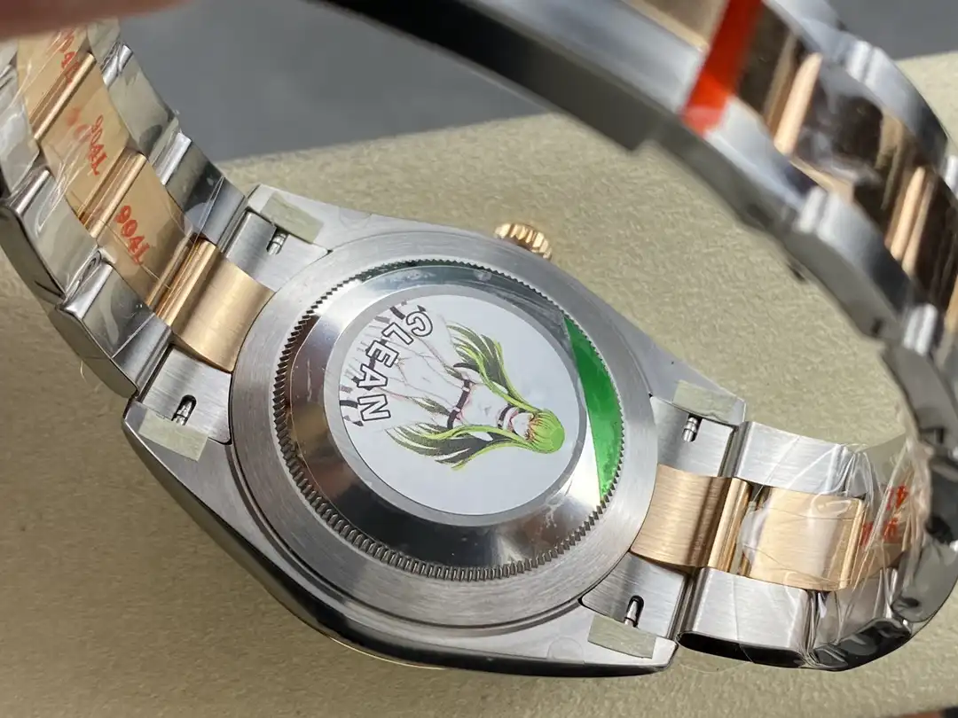 Datejust m126331 replica 41mm — crown and case detail