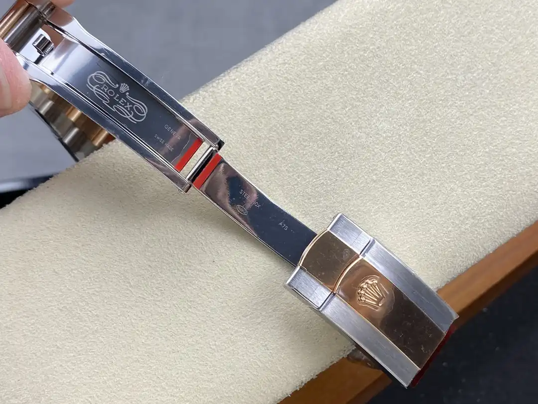 Datejust m126331 1:1 replica chocolate dial — angled view