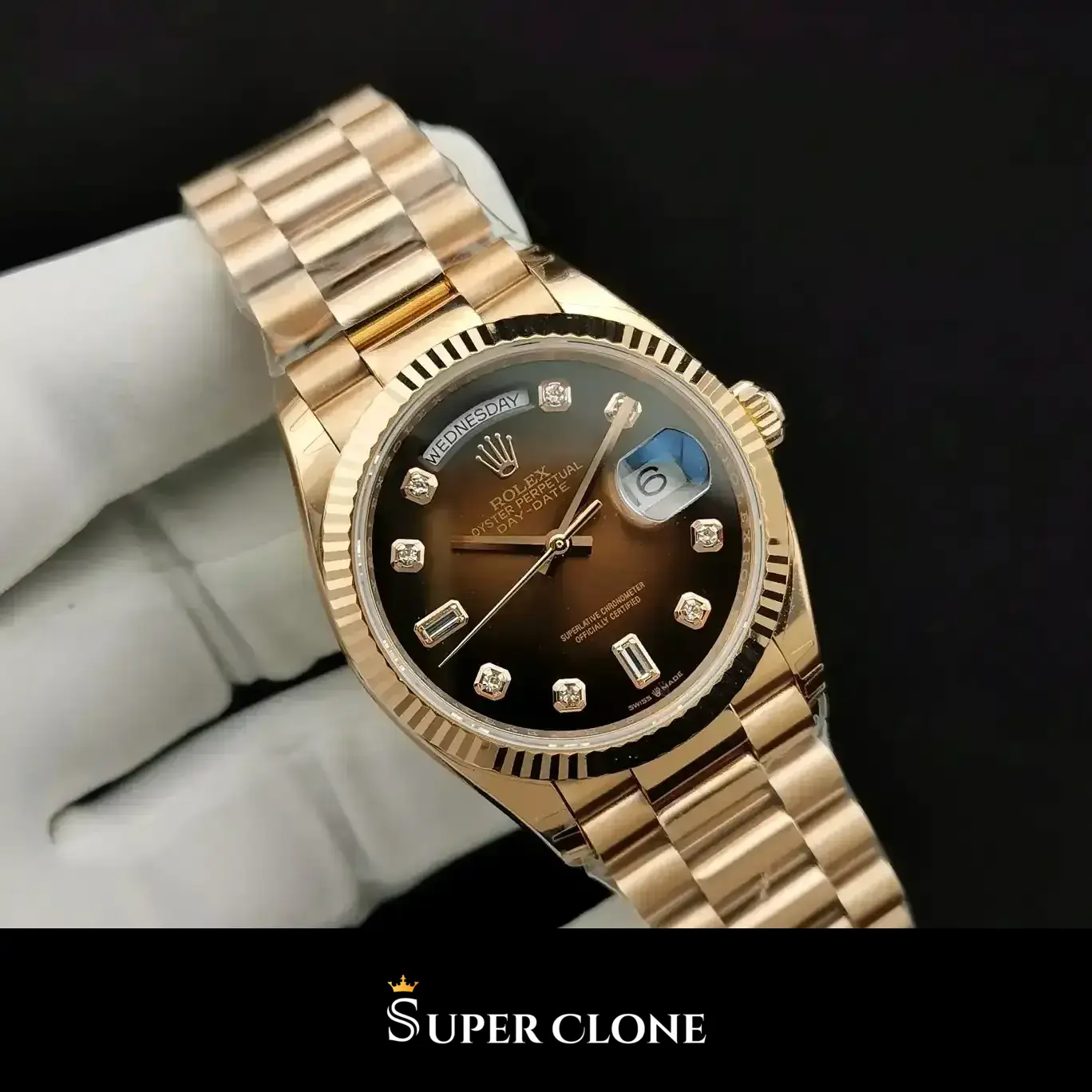Explorer 128238 japanese automatic replica 36mm — dial close-up