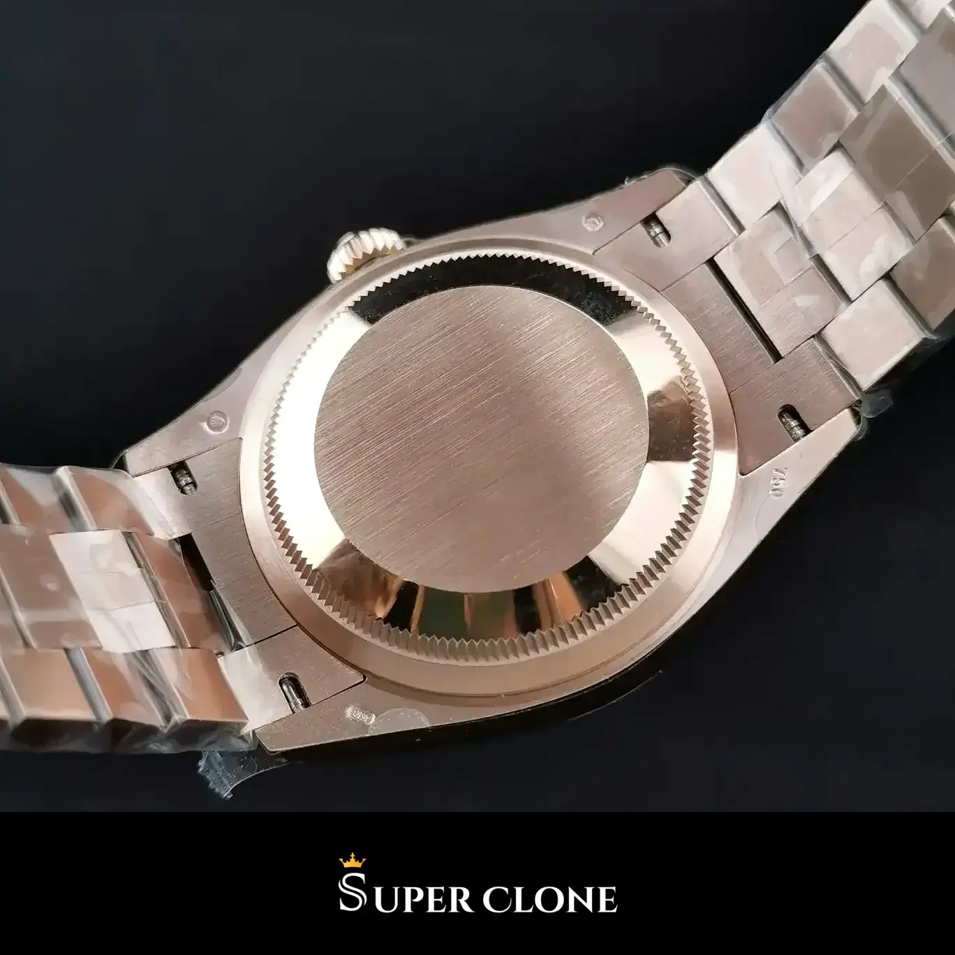 Explorer 128238 japanese automatic replica 36mm — crown and case detail