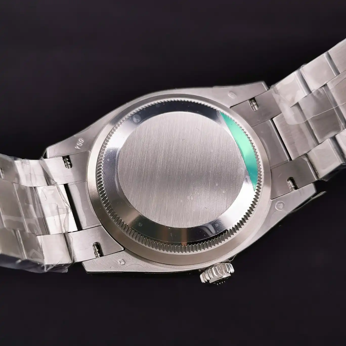 Day-Date 41985 super clone replica 36mm — crown and case detail