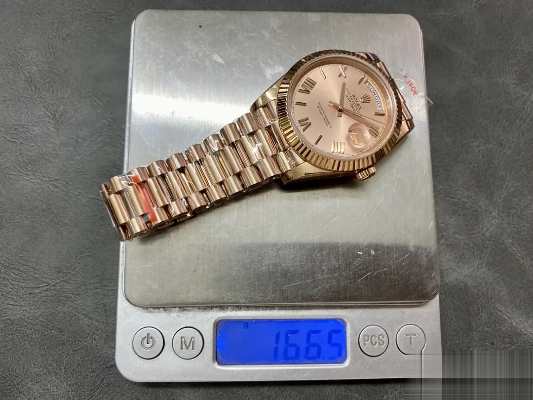 Rolex Day-Date 228235 miyota replica 40mm — wrist shot
