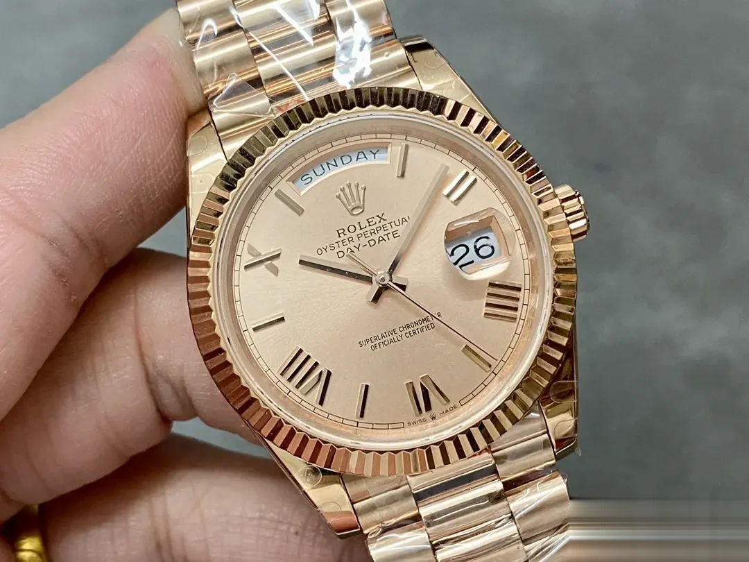 Day-Date 228235 japanese automatic replica — bracelet detail