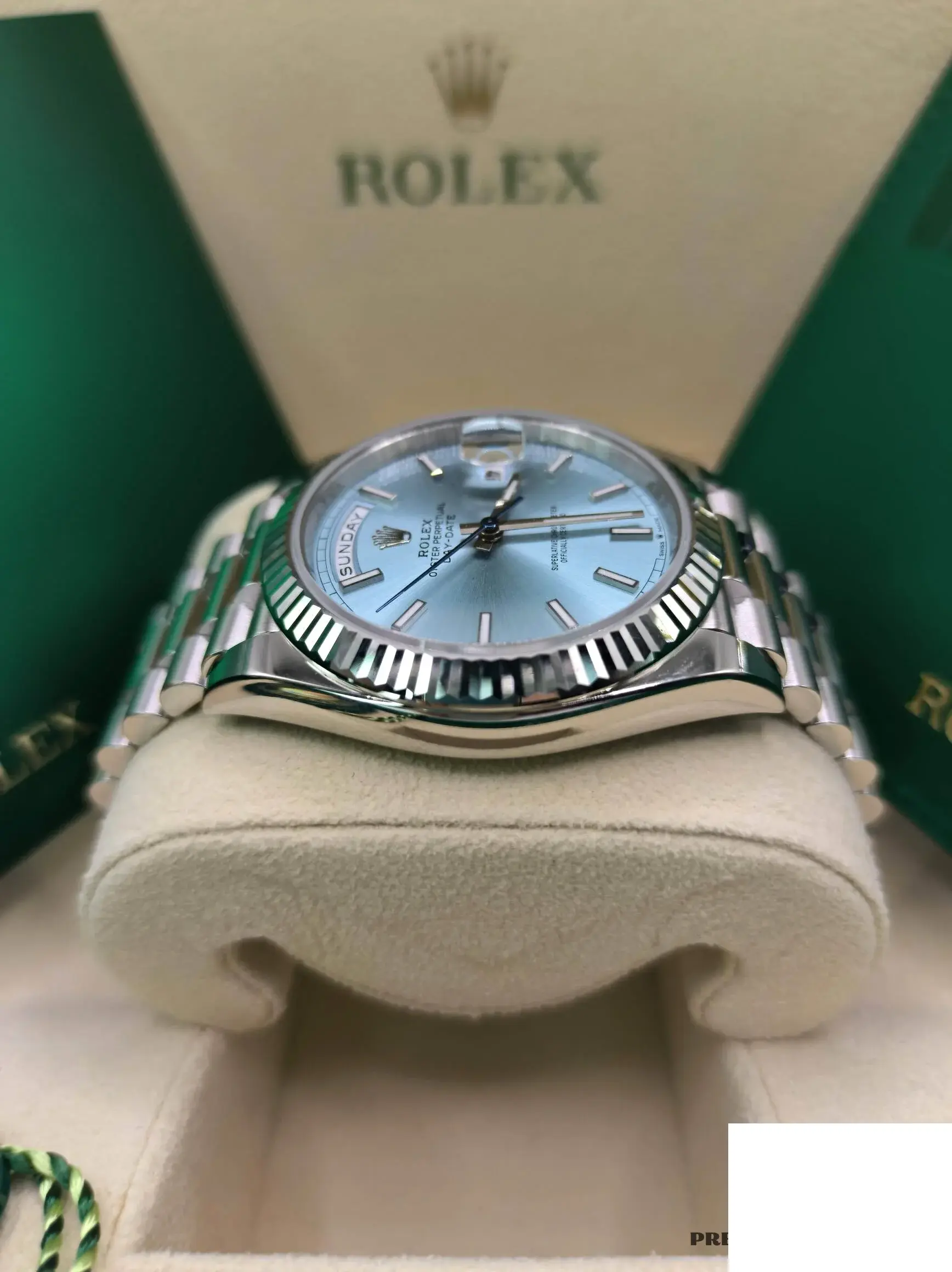 Rolex Day-Date 228236 rolex clone 40mm — wrist shot