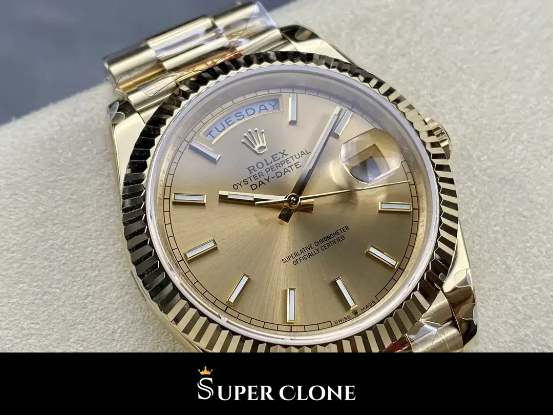Day-Date 228238 rolex copy — bracelet detail