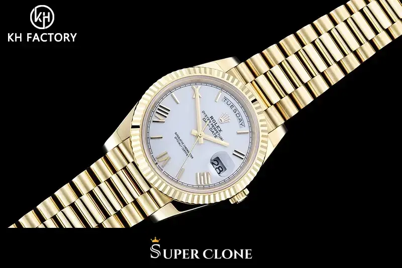 Day-Date 228238 japanese automatic replica 40mm — bezel macro