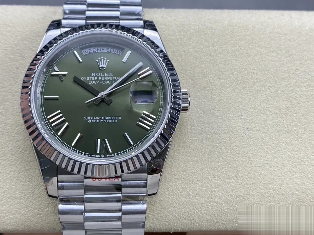 Rolex Day-Date 228239 replica — side profile