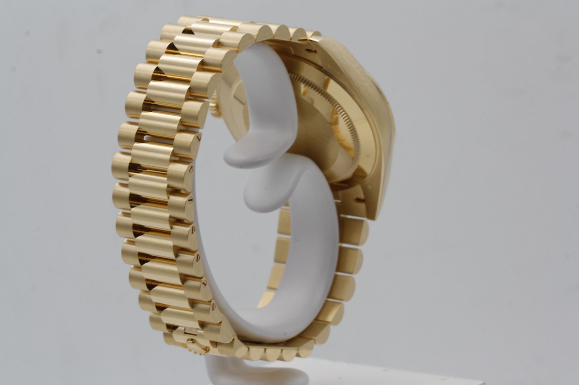 Day-Date 228238 super clone replica 40mm — wrist shot