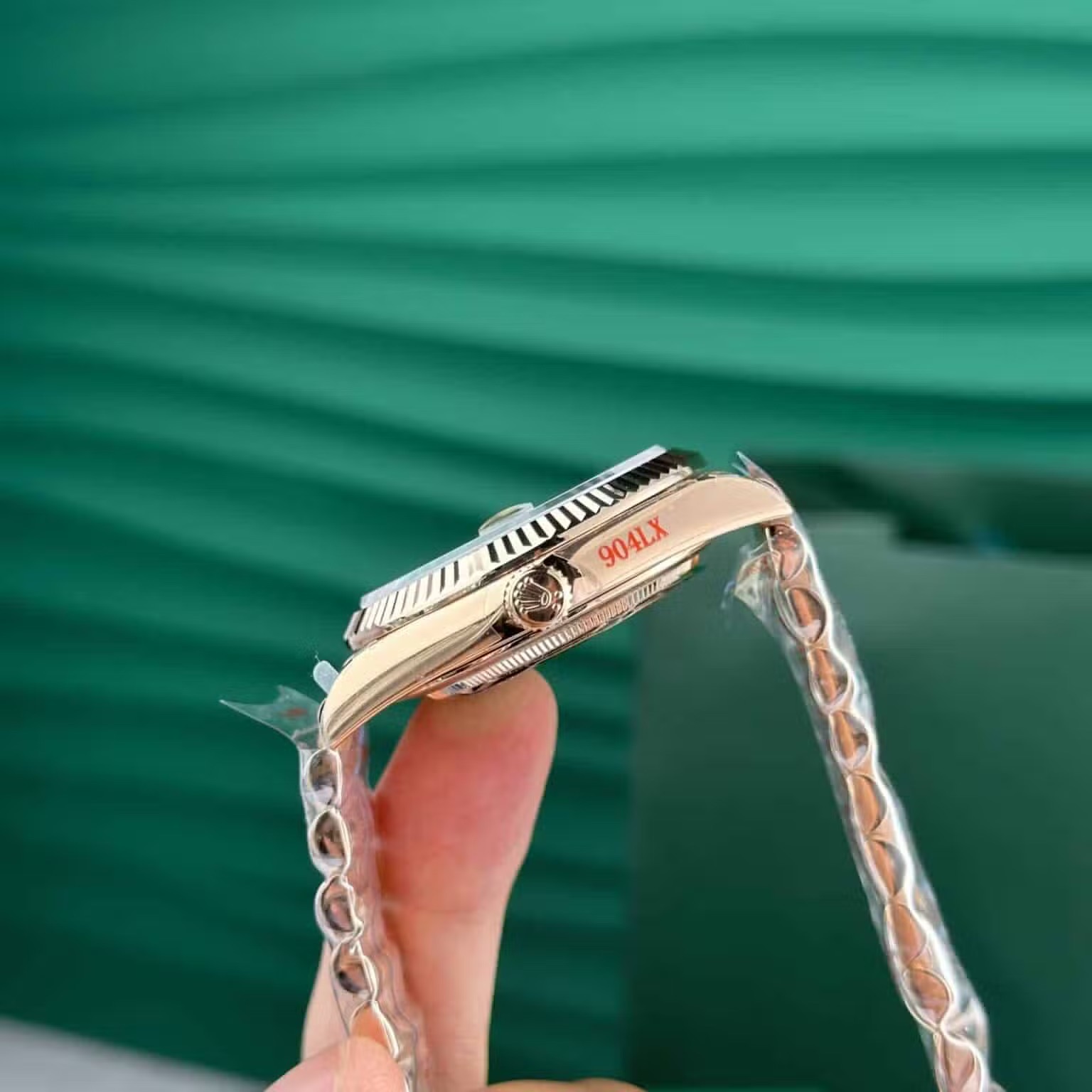 Rolex Day-Date 228235 replica 40mm — front view