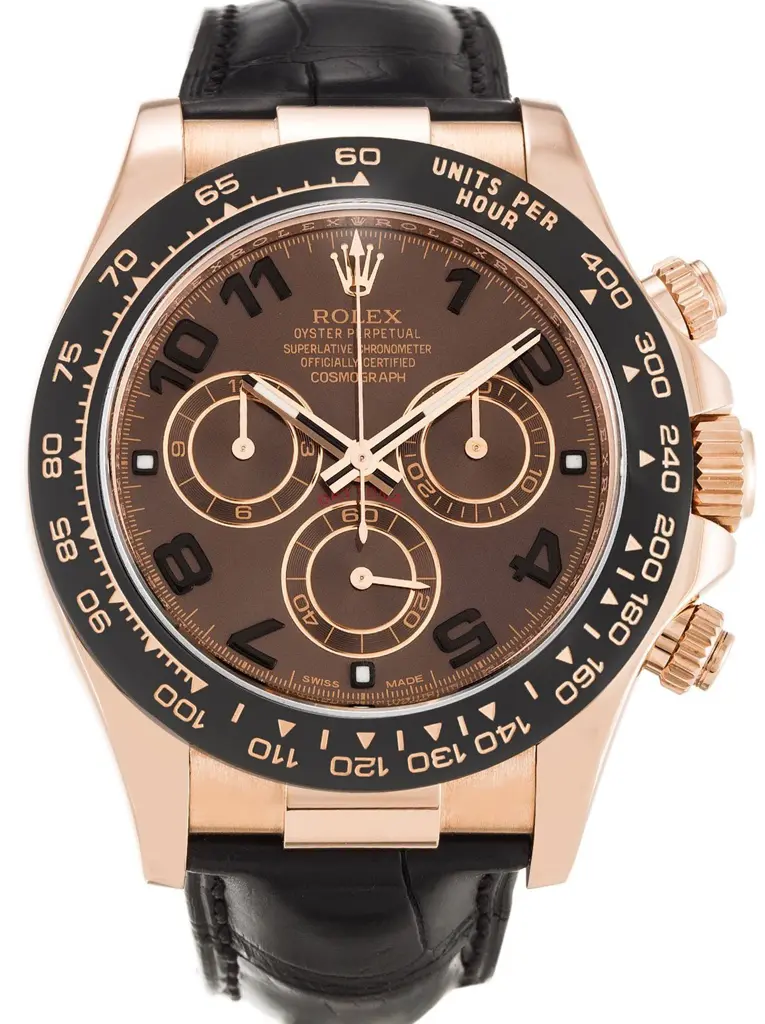 Rolex Daytona 116515LN 1:1 replica chocolate dial — front view