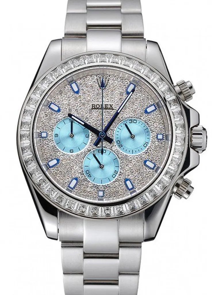Rolex Daytona 1454251 copy silver dial — front view