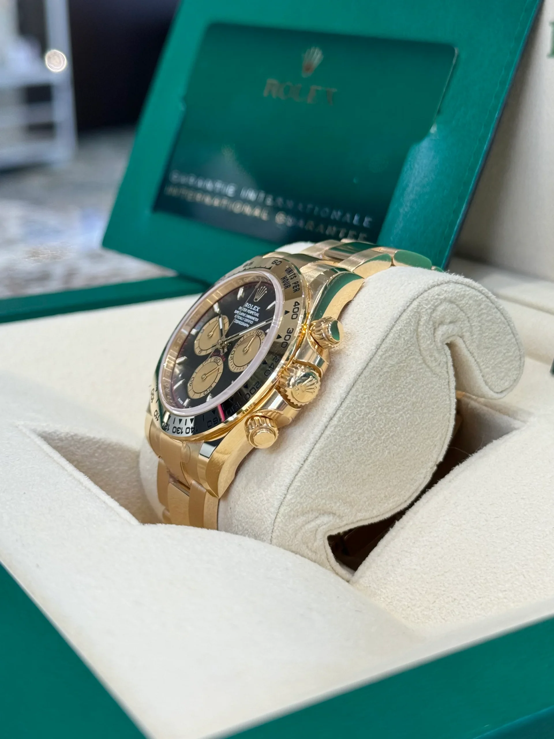 Rolex Daytona 126508 super clone replica 40mm — wrist shot