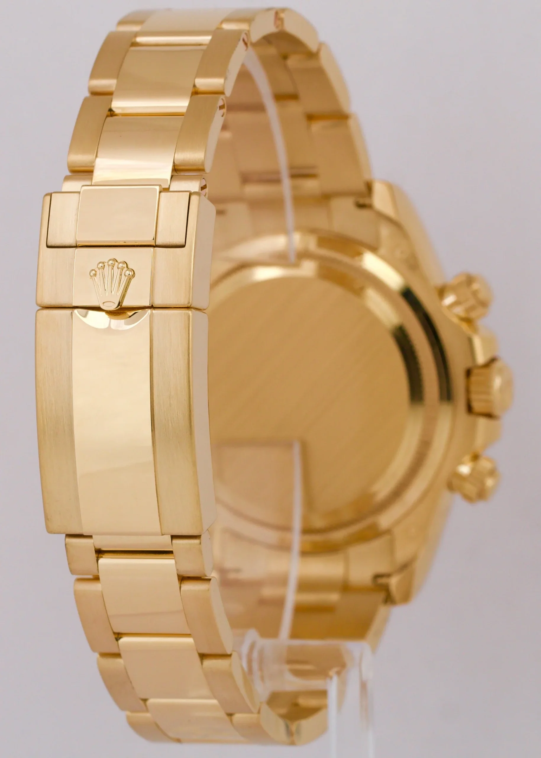 Daytona 126508 super clone replica intense black dial — caseback detail