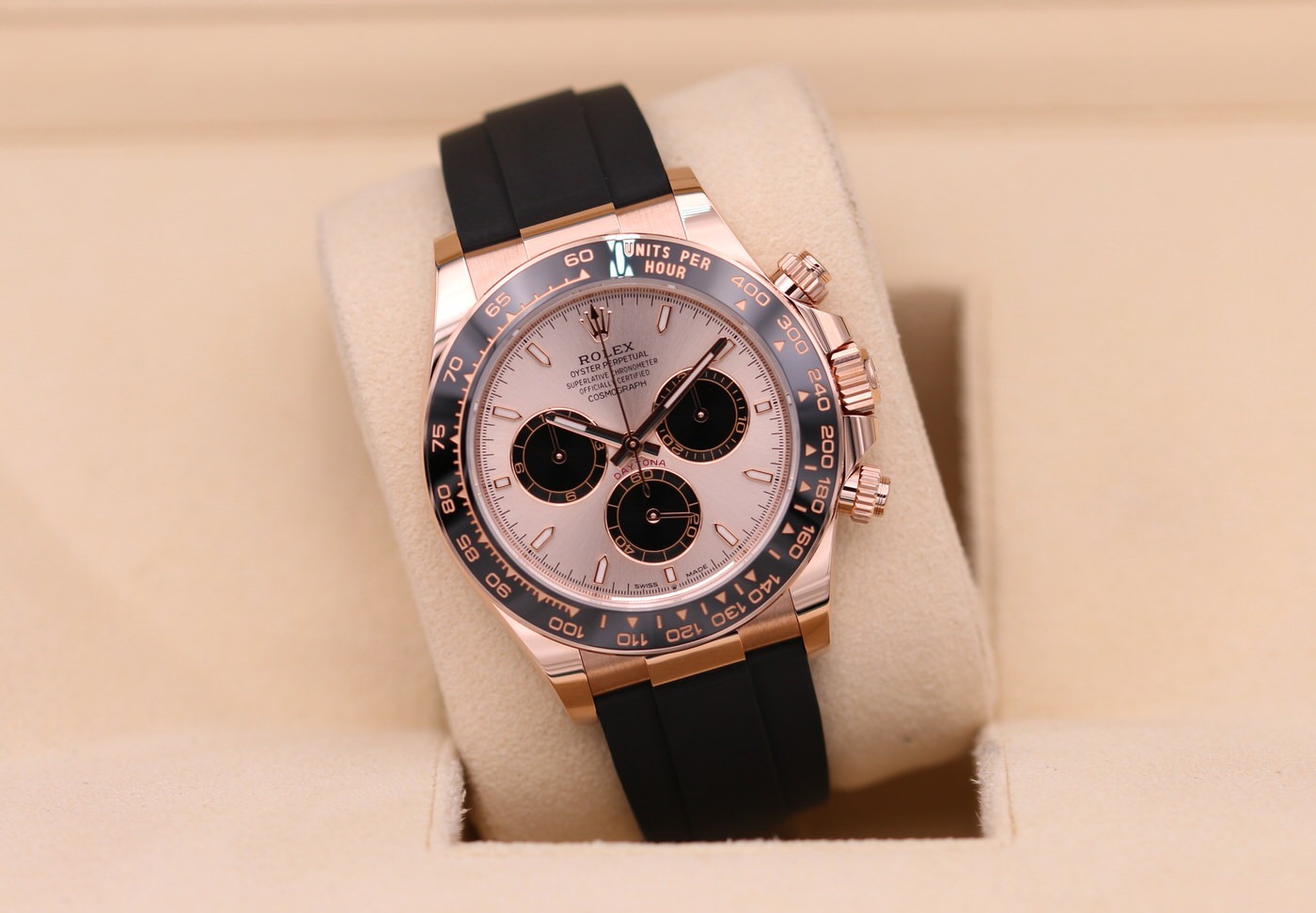 Rolex Daytona 126515LN super clone replica — side profile