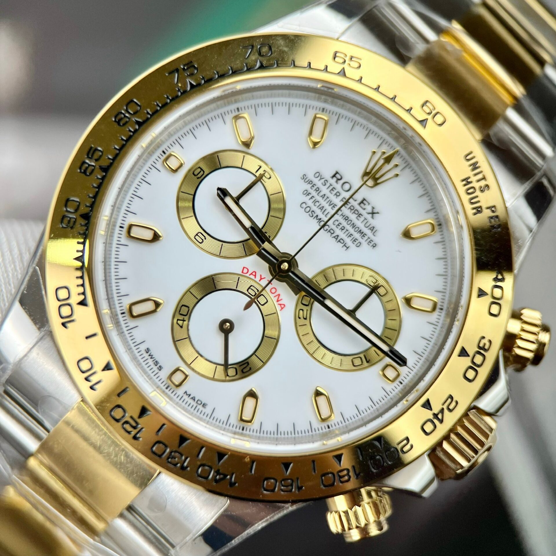 Rolex Daytona 126503 copy 40mm — dial close-up