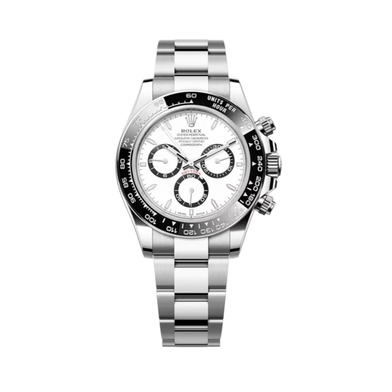 Rolex Daytona Panda 40mm White Dial 126500LN