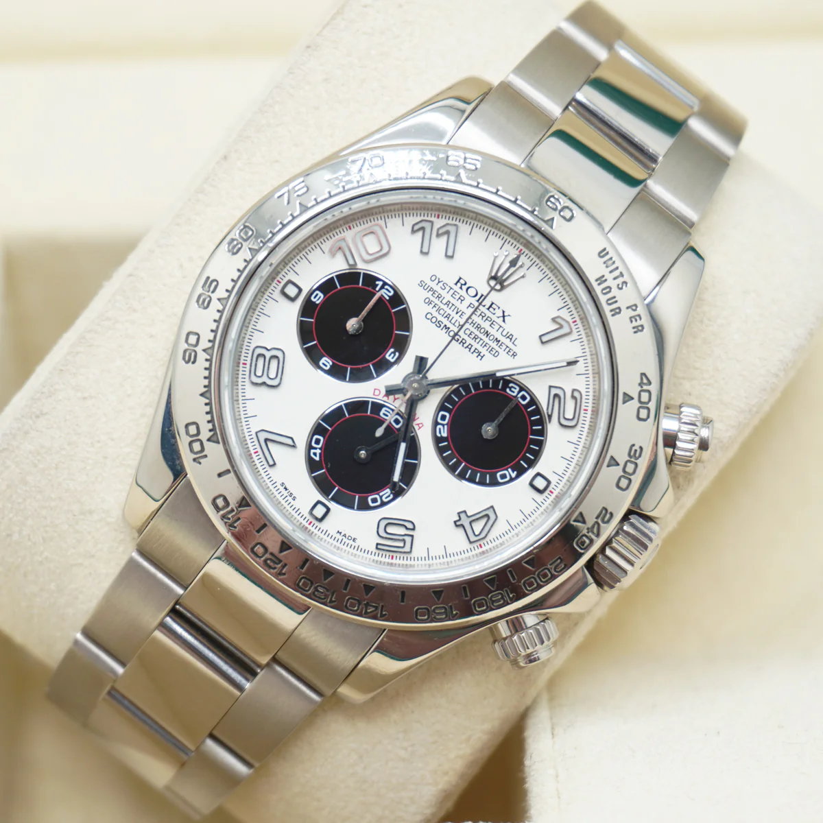 Rolex Daytona 116509 replica — side profile
