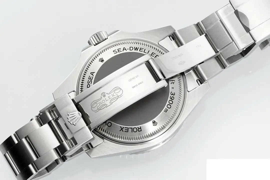 Deepsea 116660 japanese automatic replica black dial — angled view