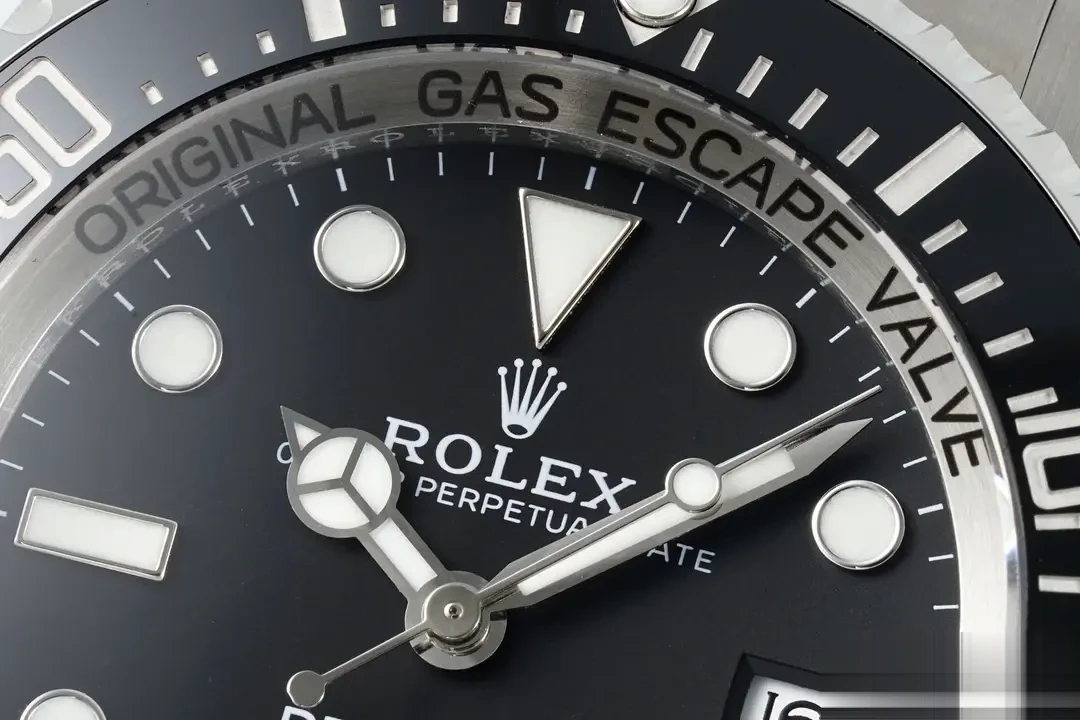 Deepsea 116660 rolex copy 44mm — crown and case detail