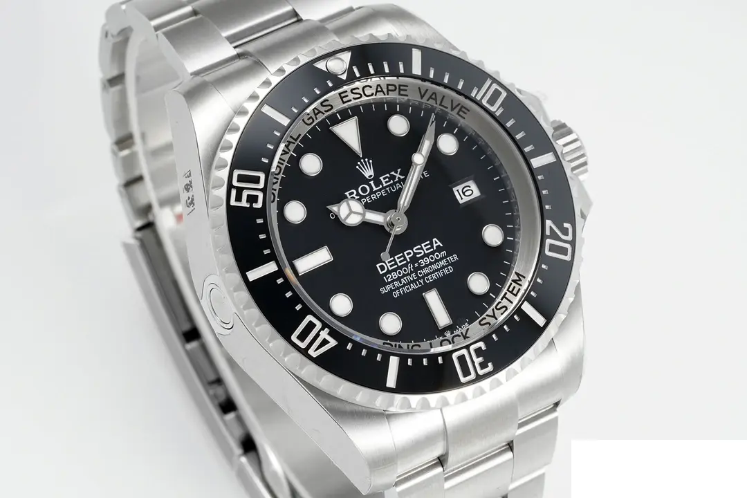 Rolex Deepsea 116660 miyota replica — lume shot