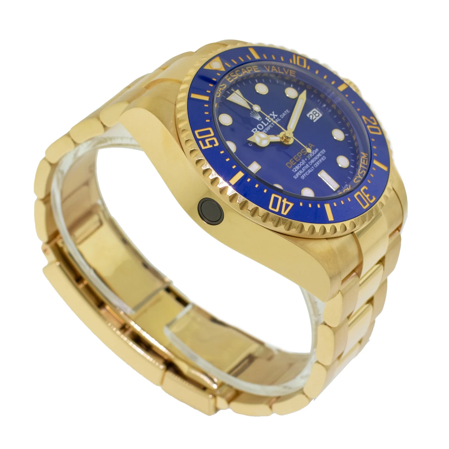 Deepsea 136668LB replica — bracelet detail