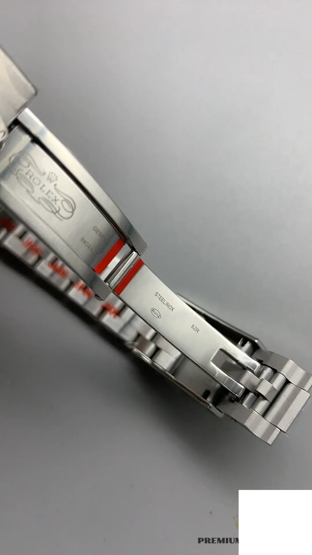 Explorer 124270 rolex copy black dial — angled view