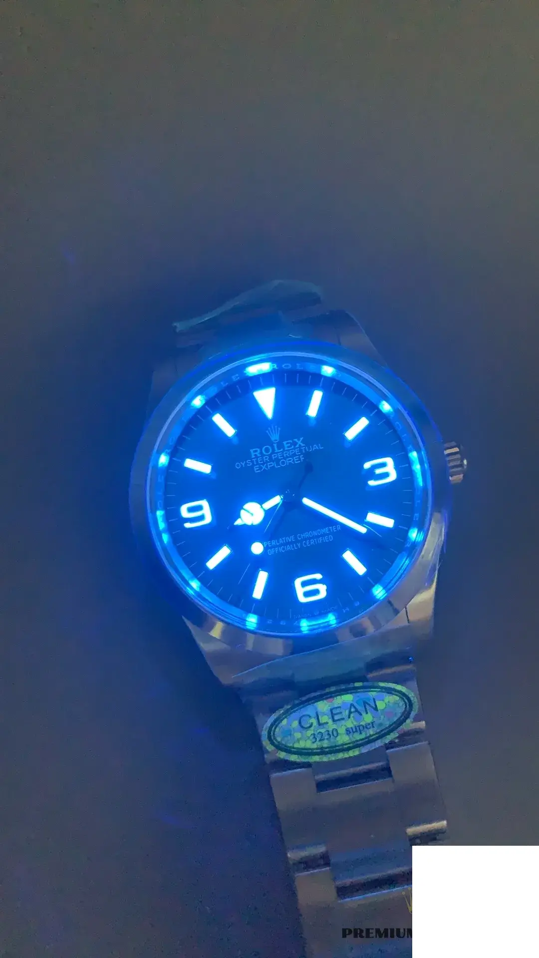 Rolex Explorer 124270 miyota replica 36mm — front view