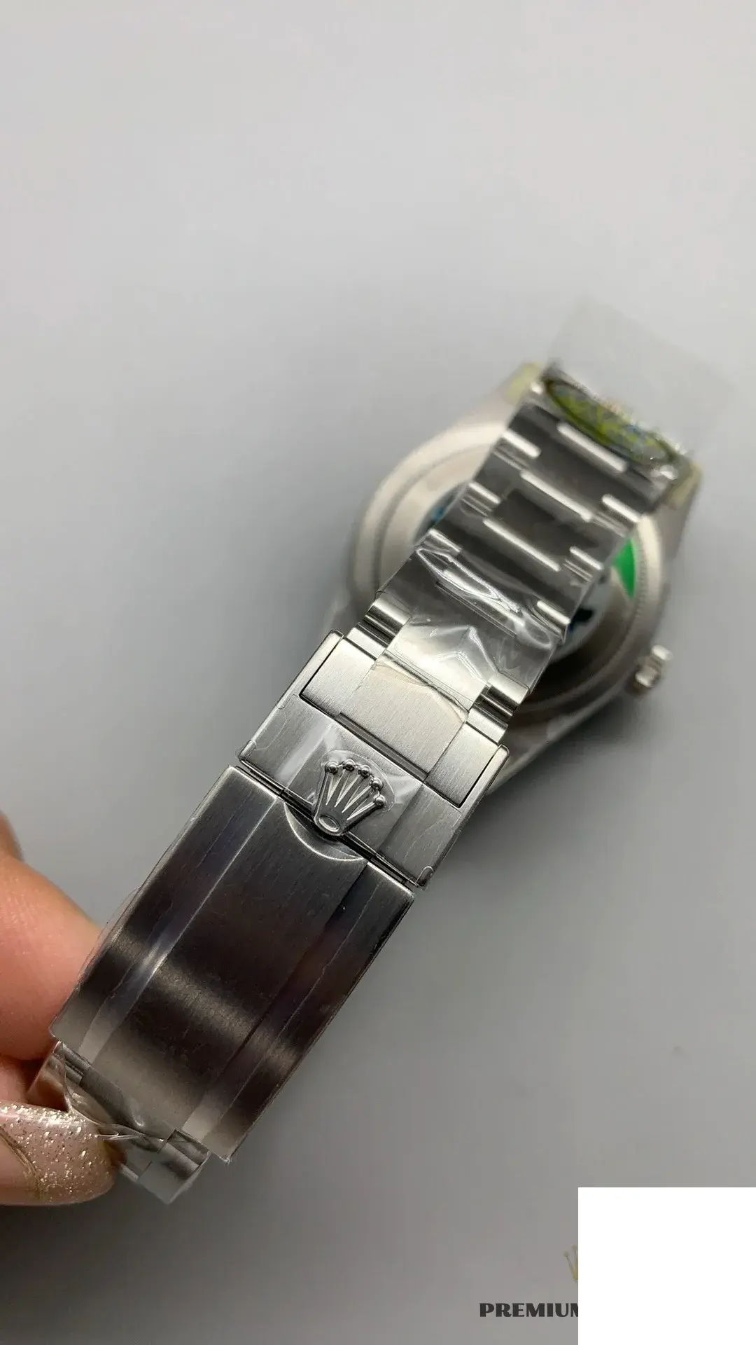 Rolex Explorer 124270 replica black dial — side profile