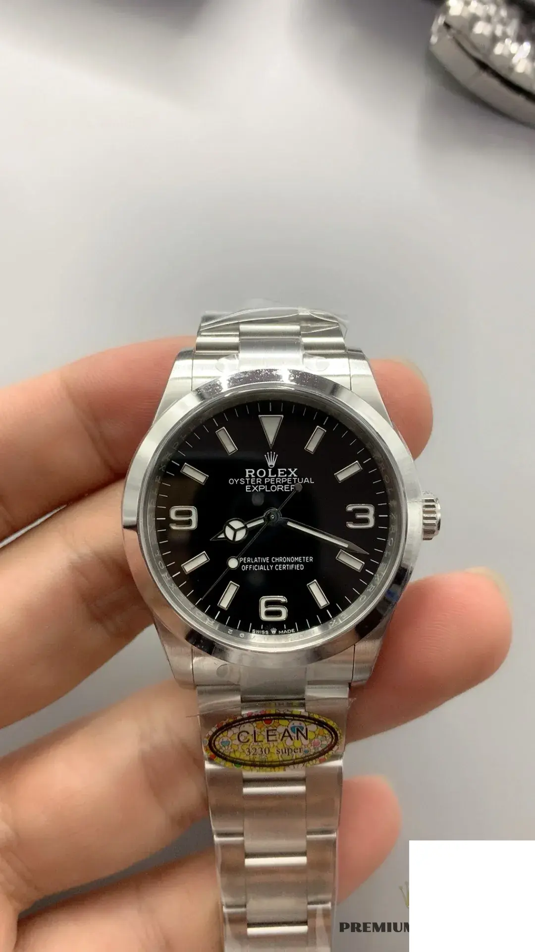 Rolex Explorer 124270 rolex clone — side profile