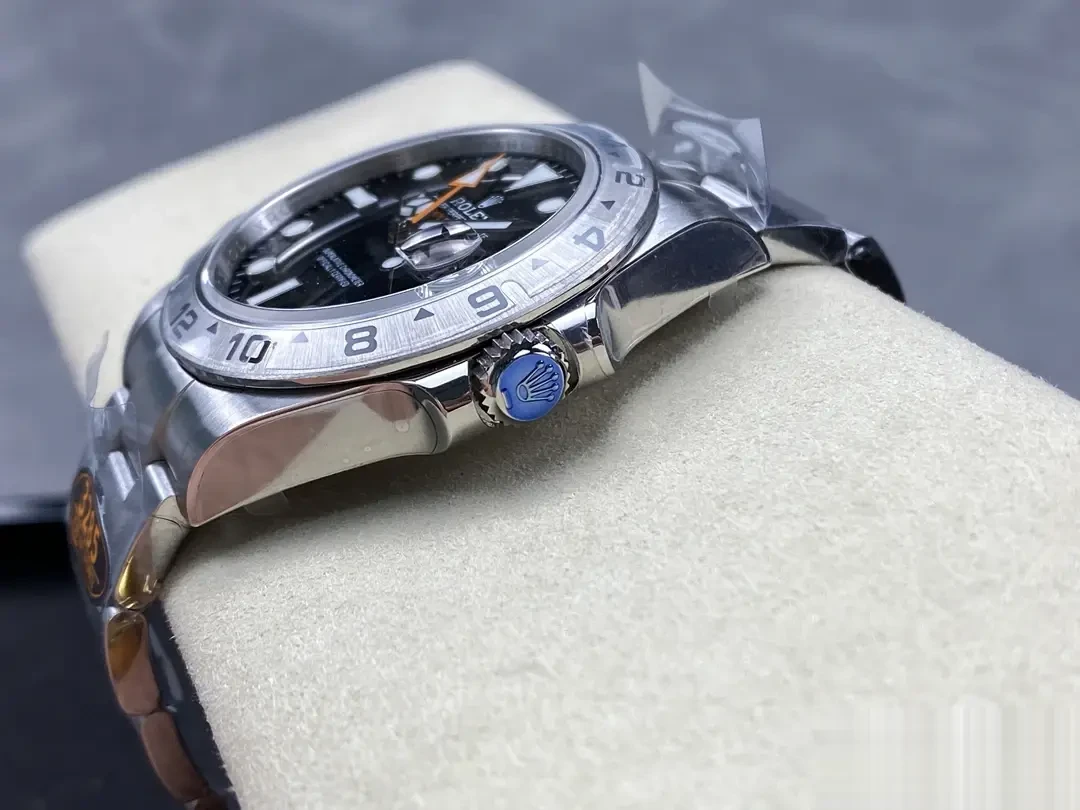 Explorer 226570 rolex replica black dial — caseback detail