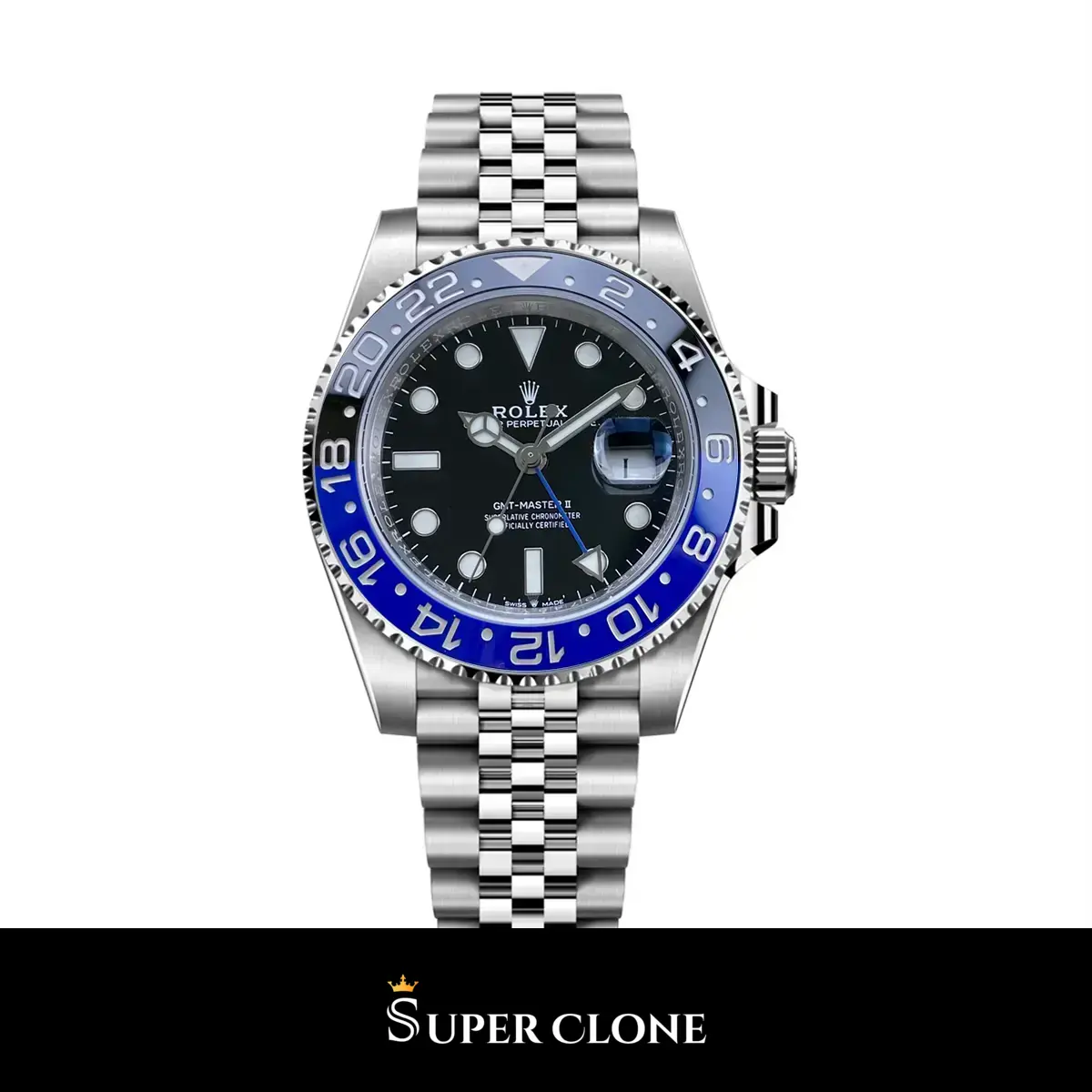 Quality control inspection video — Rolex GMT-Master 126710BLNR