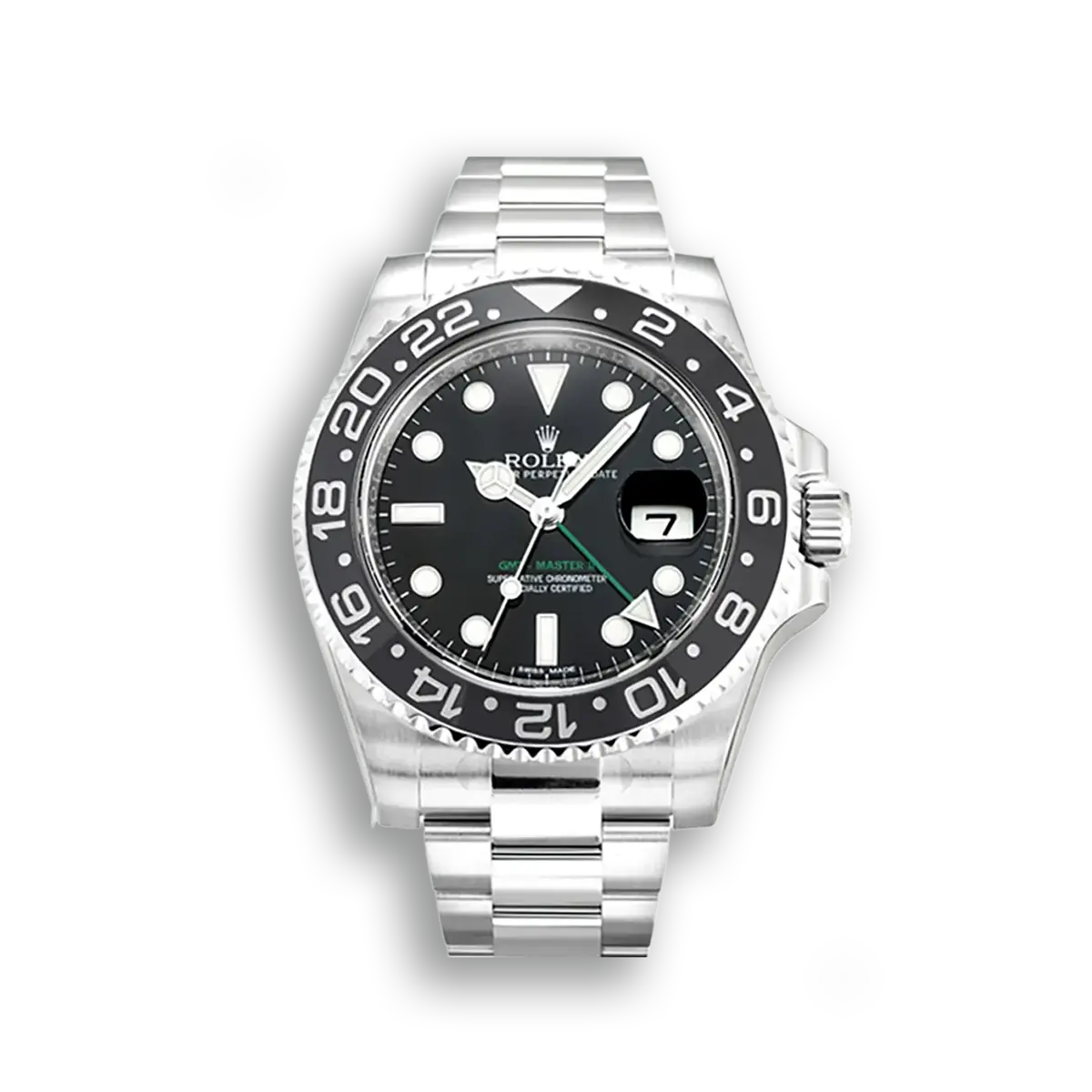Rolex GMT-Master II 116710 - 40mm Black Dial Ceramic Bezel