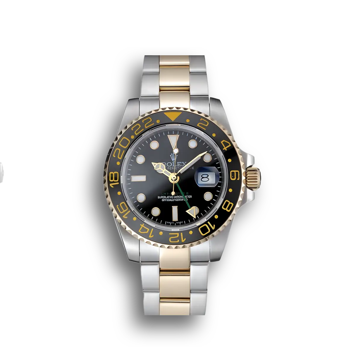 GMT-Master 116713 1:1 replica black dial — front view