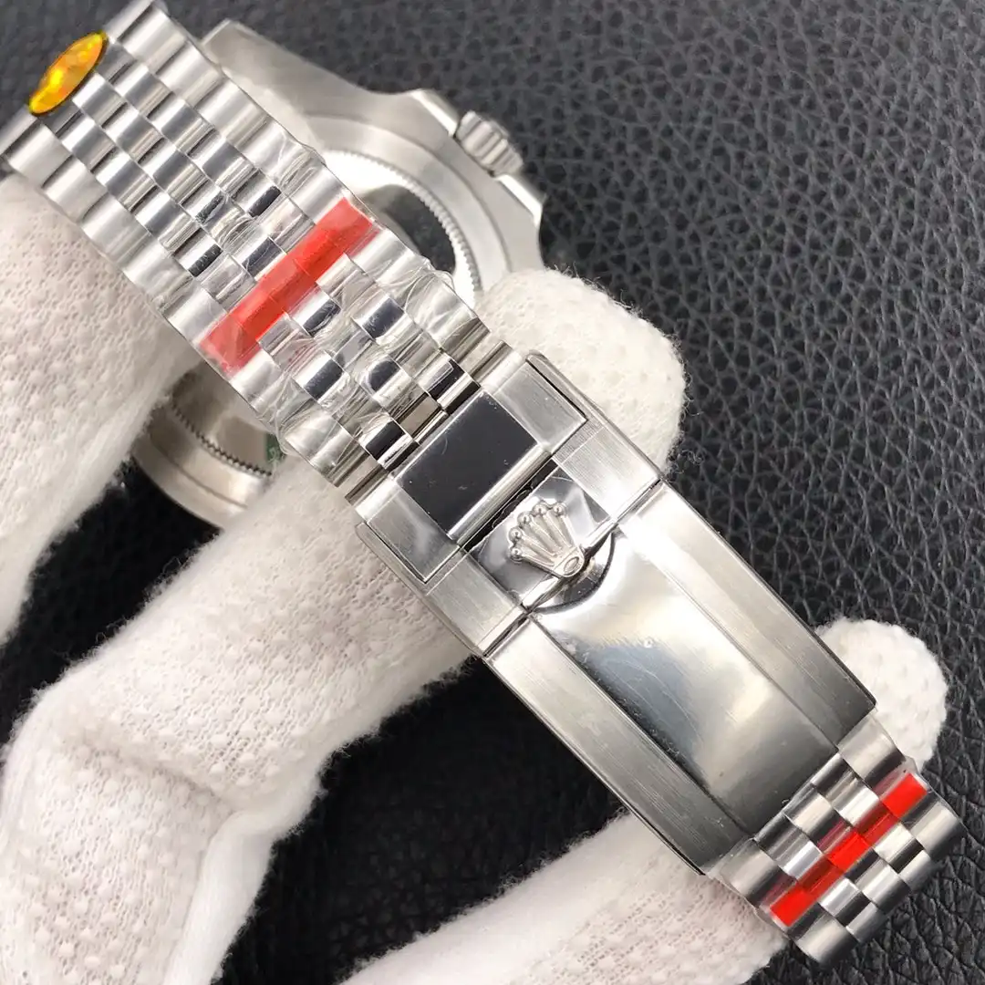 Rolex GMT-Master 126710 replica 40mm — crown and case detail